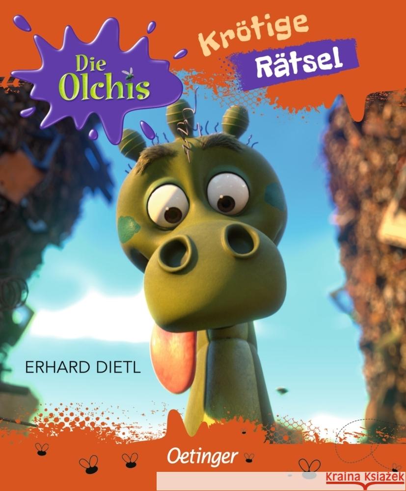 Die Olchis. Krötige Rätsel Dietl, Erhard 9783789114595 Verlag Friedrich Oetinger GmbH - książka