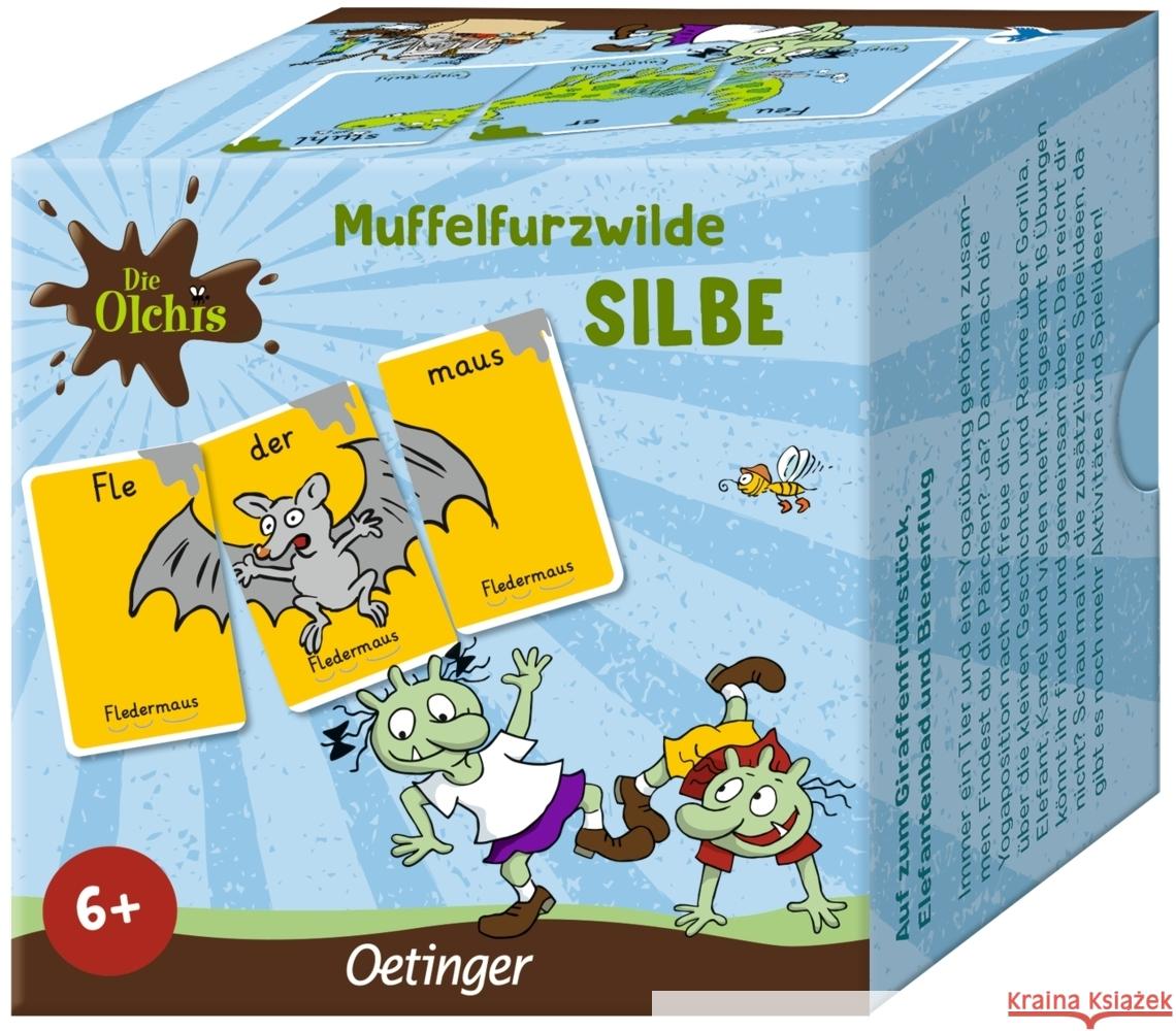 Die Olchis. Muffelfurzwilde Silbe Dietl, Erhard 4260512185558 Oetinger - książka