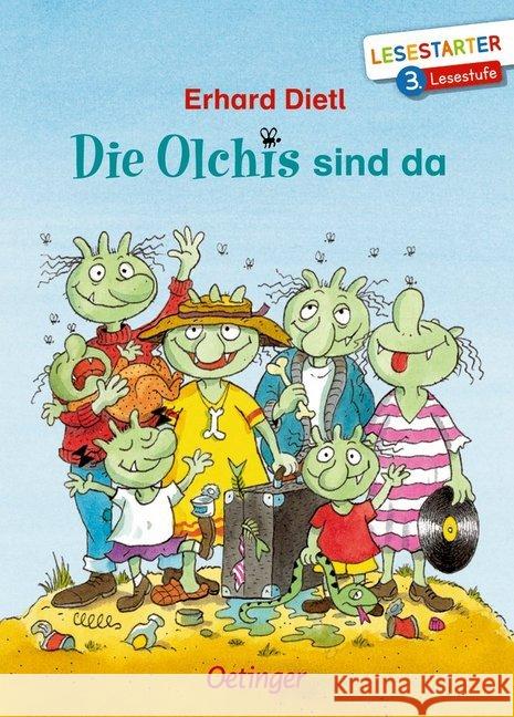 Die Olchis sind da : 3. Lesestufe Dietl, Erhard 9783789110924 Oetinger - książka