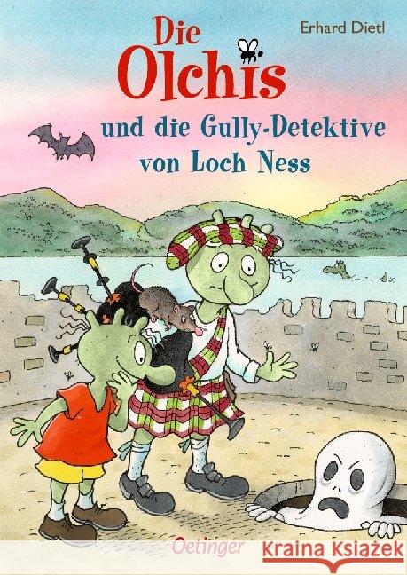 Die Olchis und die Gully-Detektive von Loch Ness Dietl, Erhard 9783789113390 Oetinger - książka