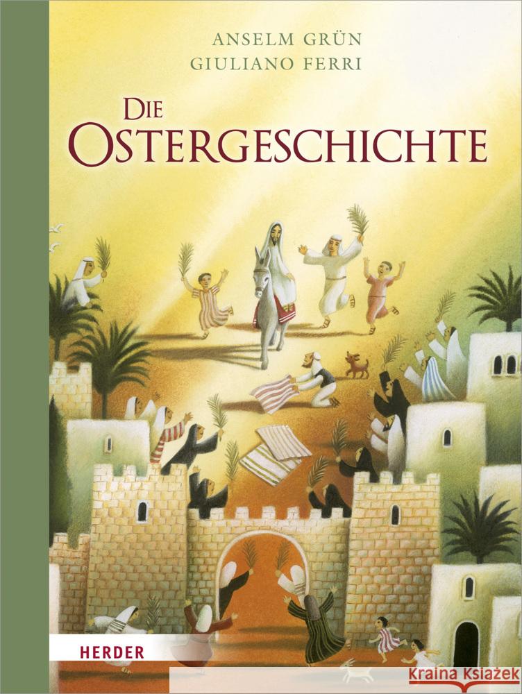 Die Ostergeschichte Grün, Anselm 9783451713910 Herder, Freiburg - książka