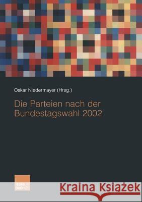 Die Parteien Nach Der Bundestagswahl 2002 Oskar Niedermayer 9783810037220 Vs Verlag Fur Sozialwissenschaften - książka