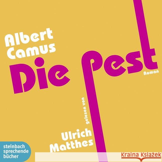 Die Pest, Audio-CD Camus, Albert 9783869741536 Steinbach sprechende Bücher - książka