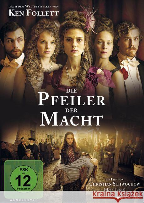 Die Pfeiler der Macht, 1 DVD : Deutschland Follett, Ken 4009750232590 EuroVideo Medien - książka