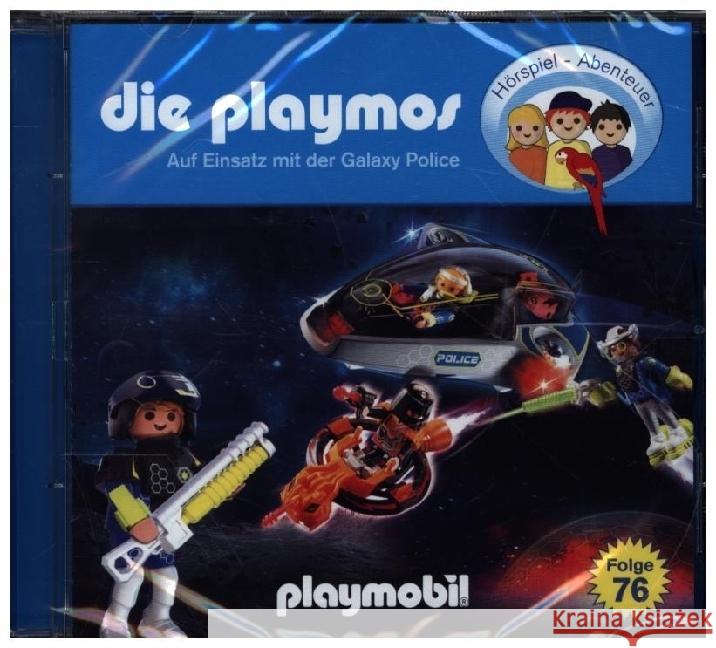 Die Playmos - Auf Einsatz mit der Galaxy Police. Folge.76, Audio-CD  4260229664629 Edel Music & Entertainment CD / DVD - książka