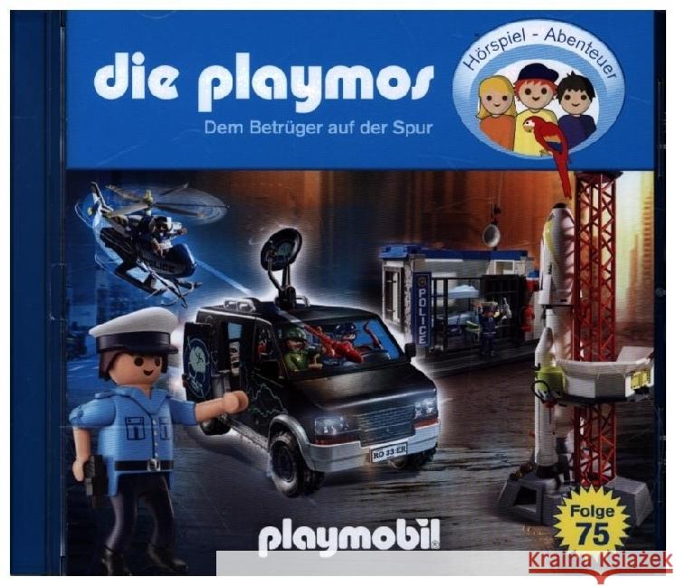 Die Playmos - Dem Betrüger auf der Spur, 1 Audio-CD  4260229664353 Edel Music & Entertainment CD / DVD - książka