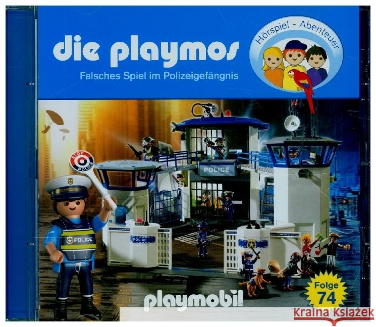 Die Playmos - Falsches Spiel im Polizeigefängnis. Folge.74, 1 Audio-CD  4260229664346 Edel Music & Entertainment CD / DVD - książka