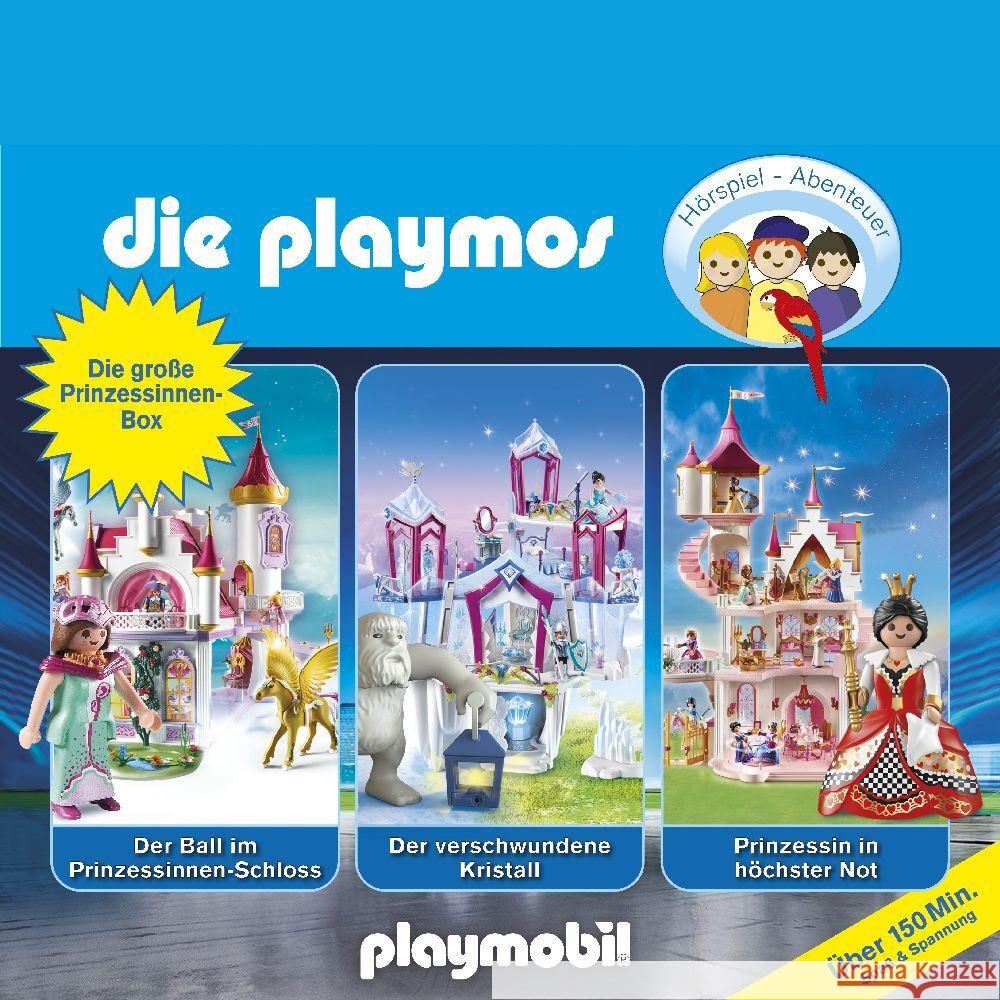 Die Playmos-Die große Prinzessinnenbox, 3 Audio-CD  4260229665268 Edel Music & Entertainment CD / DVD - książka