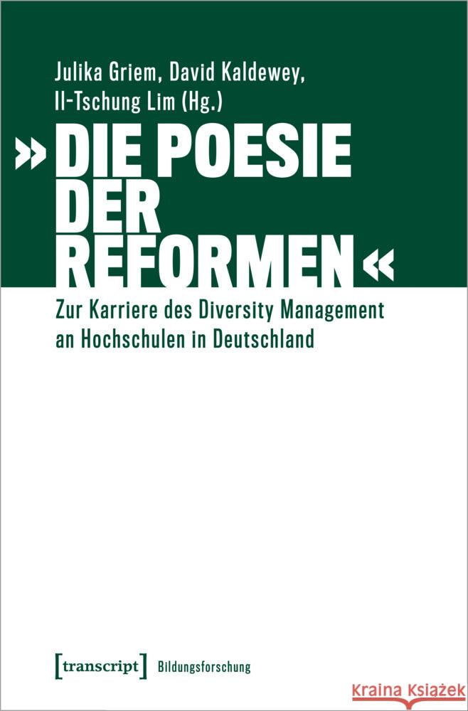 »Die Poesie der Reformen«  9783837666793 transcript Verlag - książka