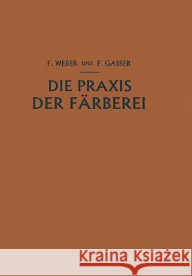 Die Praxis Der Färberei: Erfahrungen Reƶepturen Und Winke Weber, Franz 9783709123850 Springer - książka