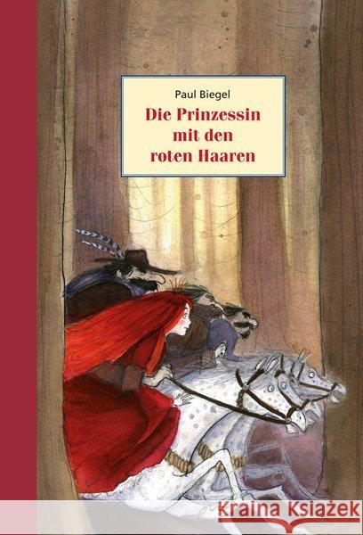 Die Prinzessin mit den roten Haaren Biegel, Paul 9783825178048 Urachhaus - książka
