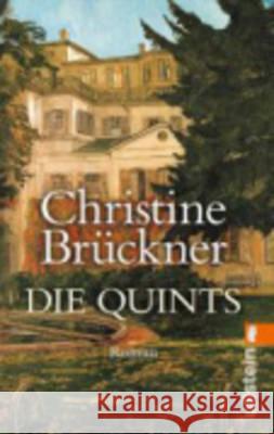 Die Quints Christine Bruckner 9783548209517 Verlag Ullstein - książka