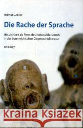 Die Rache der Sprache Gollner, Helmut 9783706541572 StudienVerlag - książka