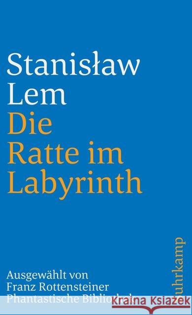 Die Ratte im Labyrinth : Ausgew. v. Franz Rottensteiner Lem, Stanislaw 9783518373064 Suhrkamp - książka