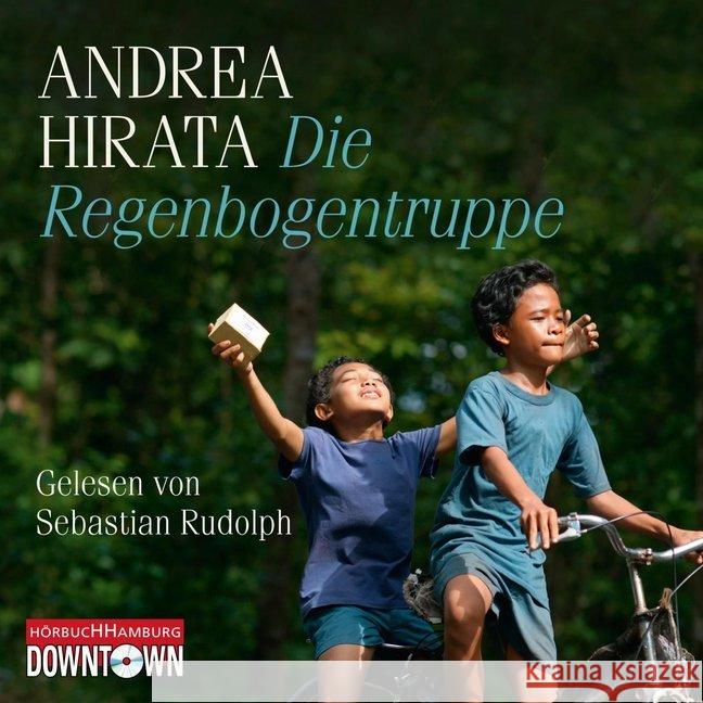 Die Regenbogentruppe, 6 Audio-CDs : Gekürzte Lesung Hirata, Andrea 9783869091754 Hörbuch Hamburg - książka