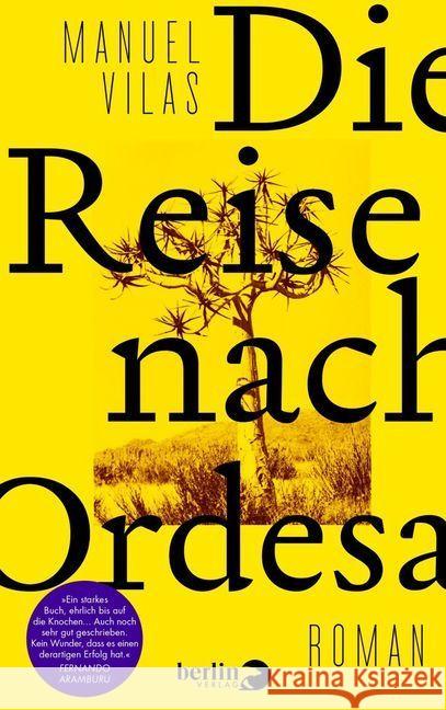 Die Reise nach Ordesa : Roman Vilas, Manuel 9783827014023 Berlin Verlag - książka