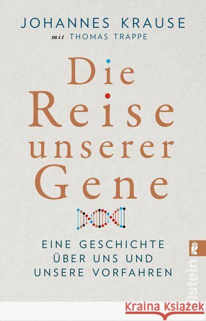 Die Reise unserer Gene Krause, Johannes; Trappe, Thomas 9783548062341 Ullstein TB - książka