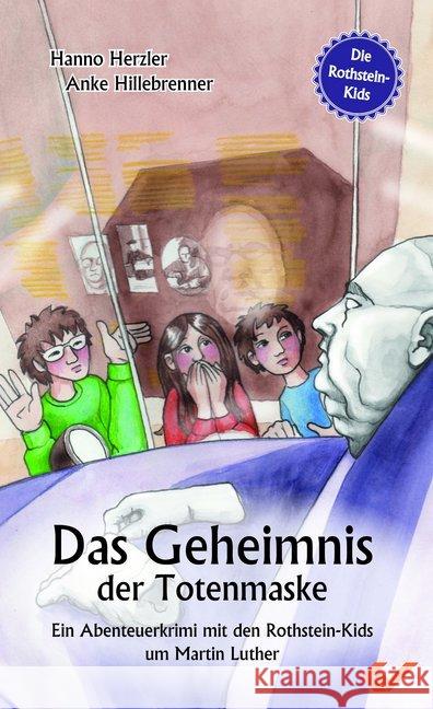 Die Rothstein-Kids - Das Geheimnis der Totenmaske : Ein Abenteuerkrimi der Rothstein-Kids Hillebrenner, Anke; Herzler, Hanno 9783863534899 Missionswerk Mitternachtsruf - książka