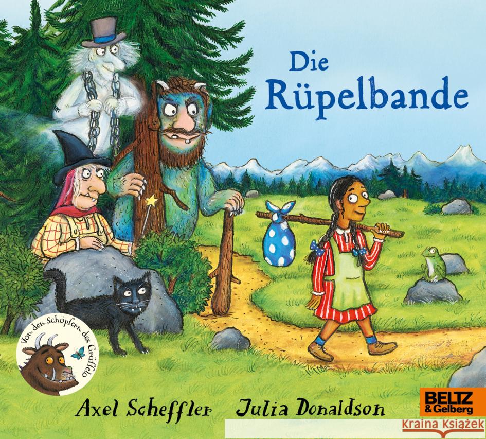 Die Rüpelbande Scheffler, Axel, Donaldson, Julia 9783407759634 Beltz - książka
