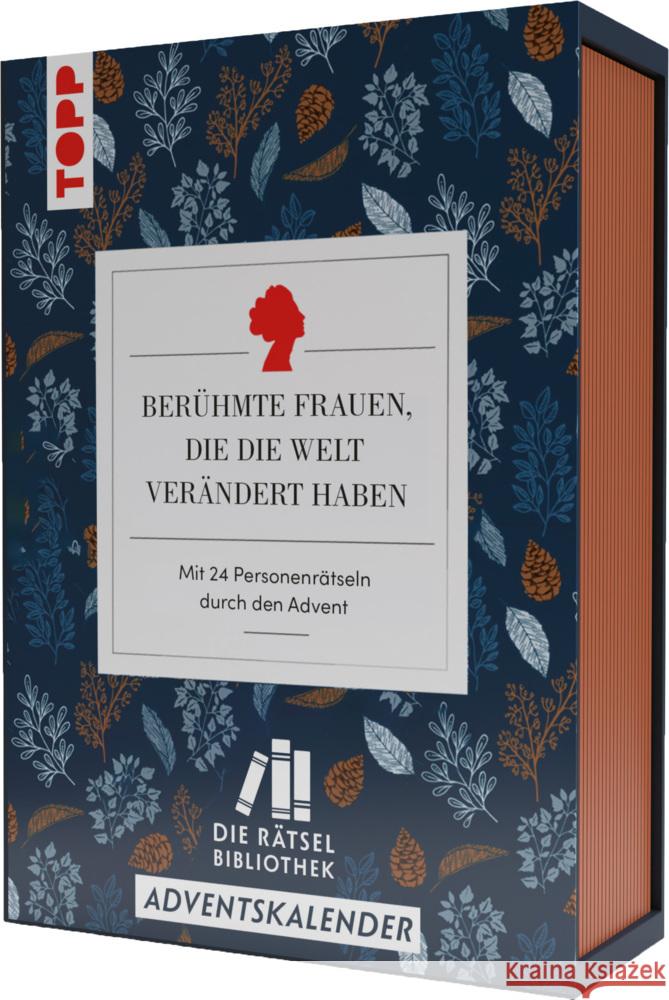 Die Rätselbibliothek. Adventskalender - Berühmte Frauen, die die Welt verändert haben Heine, Stefan 9783735851956 Frech - książka