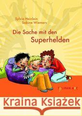 Die Sache mit den Superhelden : Lesestufe B Heinlein, Sylvia Wiemers, Sabine  9783939944379 Tulipan - książka