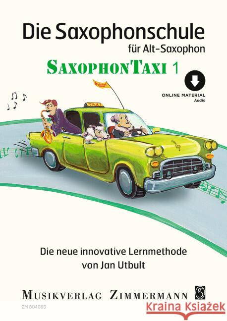 Die Saxophonschule Utbult, Jan 9783795730451 Zimmermann Musikverlag - książka