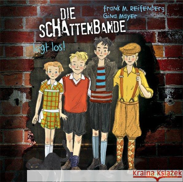 Die Schattenbande legt los, 3 Audio-CDs Reifenberg, Frank M.; Mayer, Gina 9783867371919 Audiolino - książka