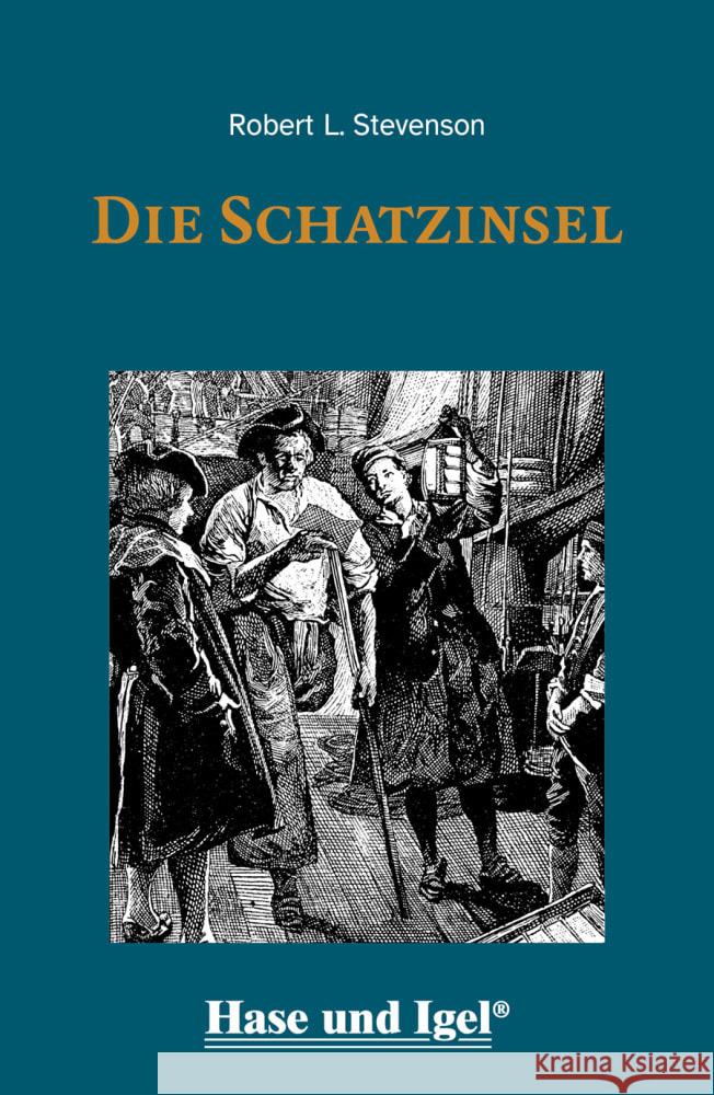 Die Schatzinsel / leicht lesbare Parallel-Ausgabe Stevenson, Robert Louis 9783863165123 Hase und Igel - książka