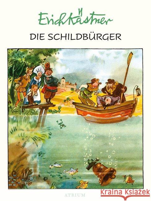 Die Schildbürger Kästner, Erich 9783855356188 Atrium Verlag - książka