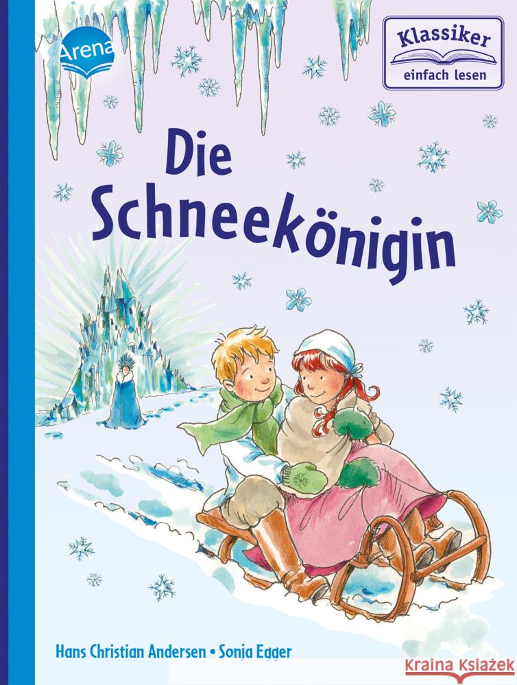 Die Schneekönigin Andersen, Hans Christian, Kaup, Ulrike 9783401718620 Arena - książka