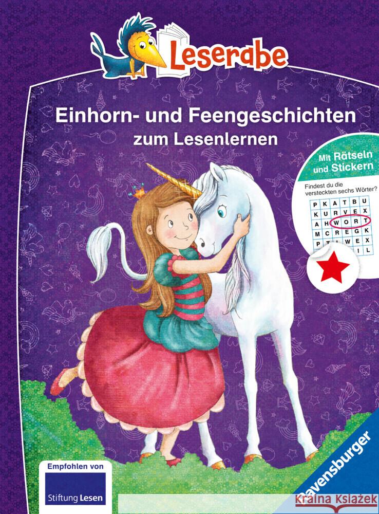 Die schönsten Einhorn- und Feengeschichten zum Lesenlernen - Leserabe ab 1. Klasse - Erstlesebuch für Kinder ab 6 Jahren Luhn, Usch, Neudert, Cornelia 9783473463572 Ravensburger Verlag - książka