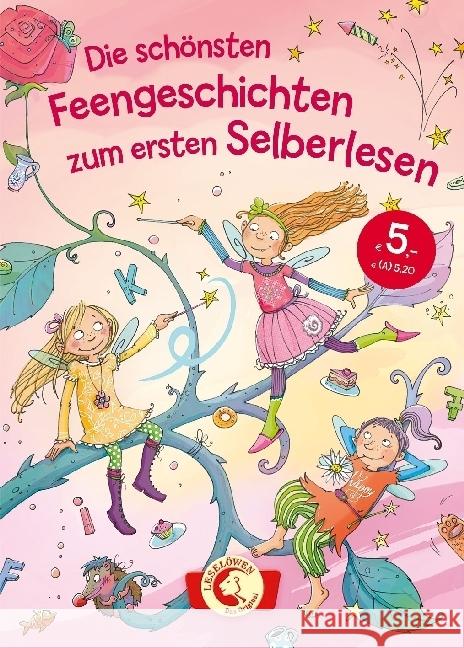 Die schönsten Feengeschichten zum ersten Selberlesen : 3. Lesestufe  9783785584019 Loewe Verlag - książka