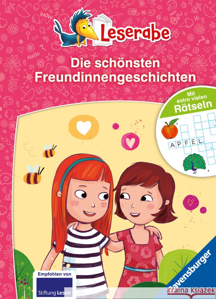 Die schönsten Freundinnengeschichten mit extra vielen Rätseln - Leserabe ab 1. Klasse - Erstlesebuch für Kinder ab 6 Jahren Mai, Manfred, Fischer-Hunold, Alexandra 9783473462940 Ravensburger Verlag - książka