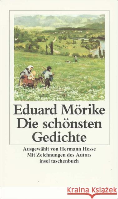 Die schönsten Gedichte Mörike, Eduard Hesse, Hermann  9783458342403 Insel, Frankfurt - książka