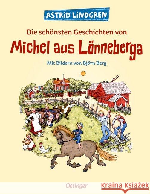 Die schönsten Geschichten von Michel aus Lönneberga Lindgren, Astrid 9783789109287 Oetinger - książka