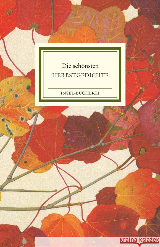 Die schönsten Herbstgedichte  9783458205302 Insel Verlag - książka