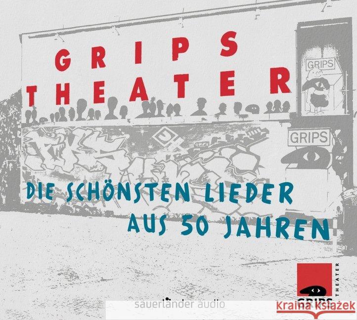 Die schönsten Lieder aus 50 Jahren, 3 Audio-CDs : Lesung Grips Theater Berlin 9783839849415 Argon - książka