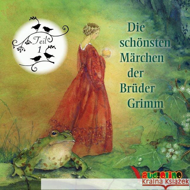 Die schönsten Märchen der Brüder Grimm. Tl.1, 1 Audio-CD Grimm, Jacob; Grimm, Wilhelm 9783867372725 Audiolino - książka