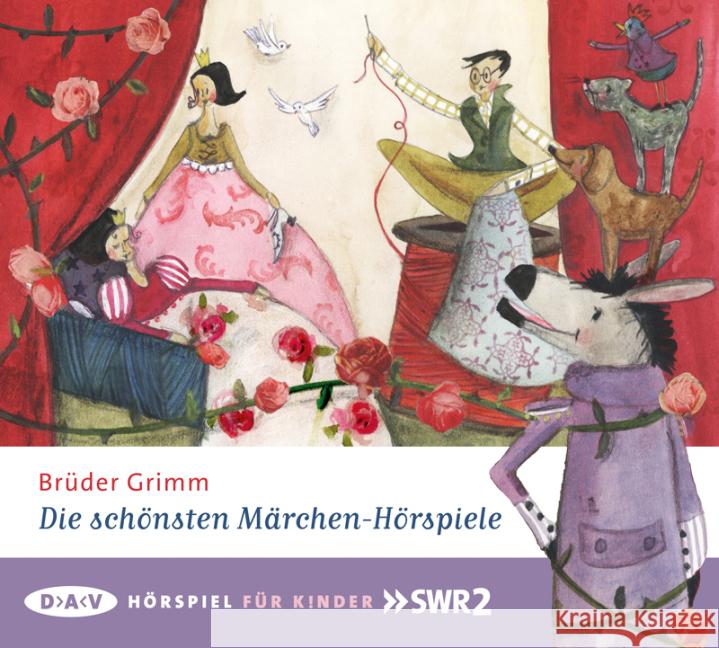 Die schönsten Märchen-Hörspiele, 3 Audio-CDs : Hörspiele (3 CDs), Hörspiel Grimm, Jacob; Grimm, Wilhelm 9783862315987 Der Audio Verlag, DAV - książka