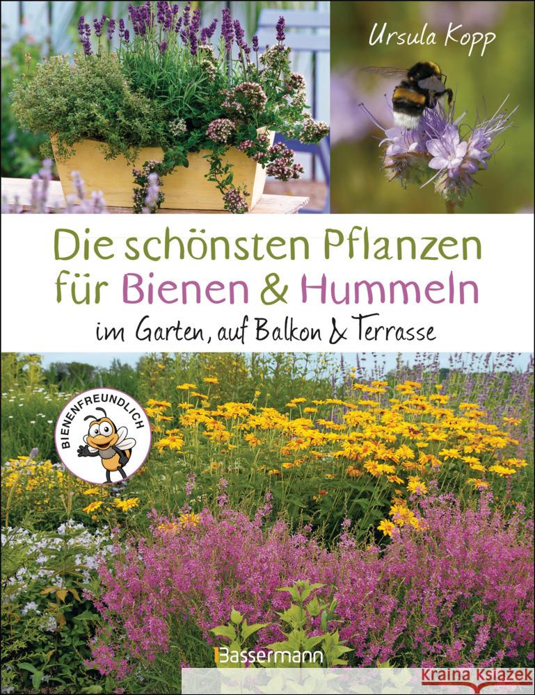 Die schönsten Pflanzen für Bienen und Hummeln. Für Garten, Balkon & Terrasse Kopp, Ursula 9783809447603 Bassermann - książka