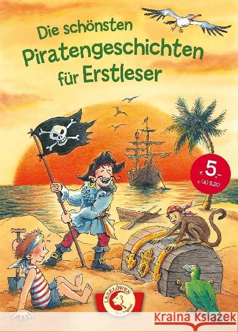 Die schönsten Piratengeschichten für Erstleser : 4. Lesestufe  9783785584026 Loewe Verlag - książka