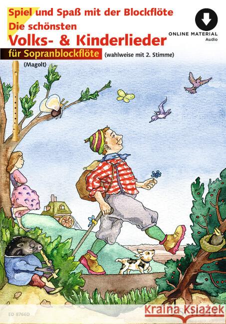 Die schönsten Volks- und Kinderlieder  9783795726980 Schott Music, Mainz - książka