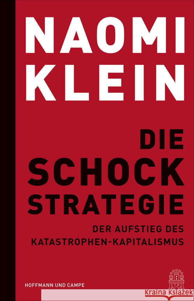 Die Schock-Strategie Klein, Naomi 9783455010770 Hoffmann und Campe - książka