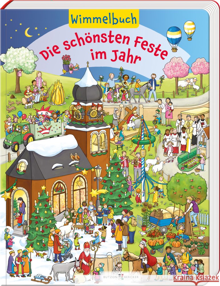 Die schönsten Feste im Jahr Lörks, Vera 9783766635785 Butzon & Bercker - książka