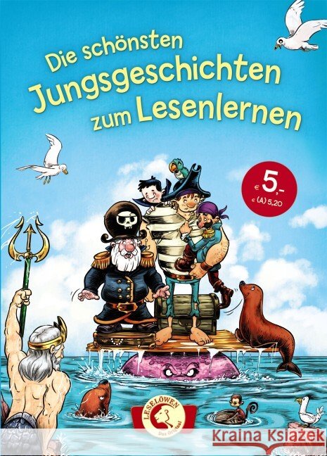 Die schönsten Jungsgeschichten zum Lesenlernen  9783785580431 Loewe Verlag - książka