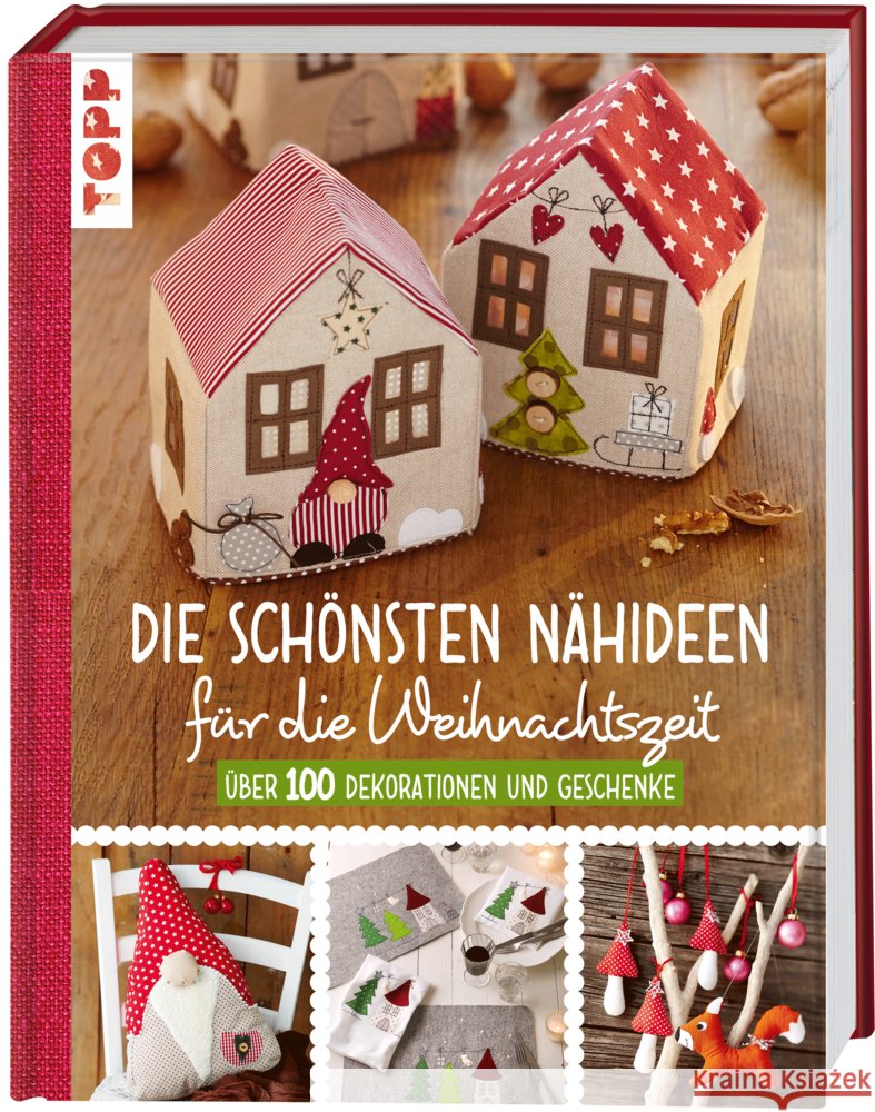 Die schönsten Nähideen für die Weihnachtszeit Schmitt, Gudrun 9783735871947 Frech - książka