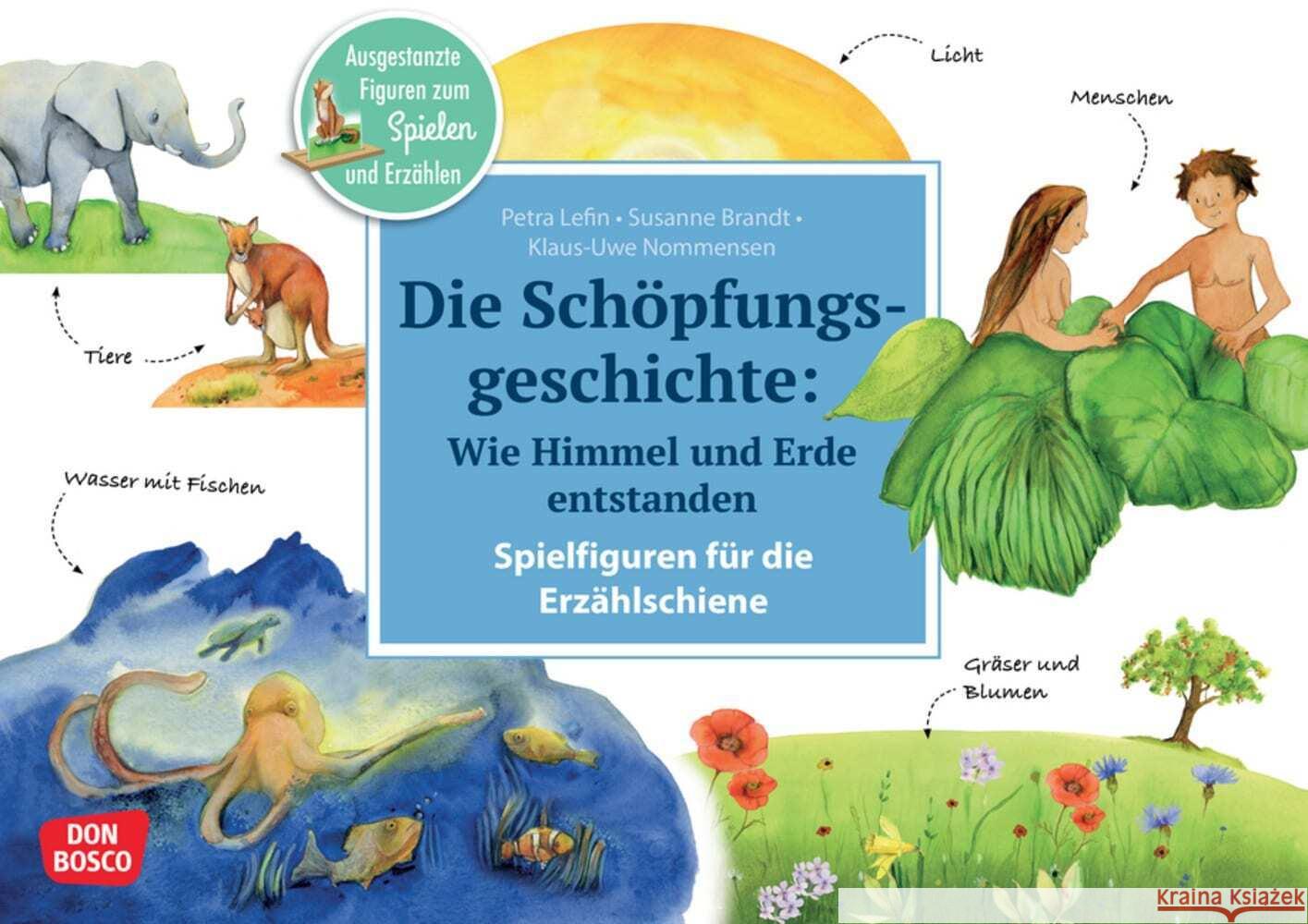 Die Schöpfungsgeschichte. Wie Himmel und Erde entstanden, m. 1 Beilage Brandt, Susanne, Nommensen, Klaus-Uwe 4260694922736 Don Bosco Medien - książka