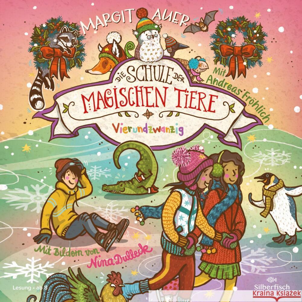 Die Schule der magischen Tiere, 2 Audio-CD Auer, Margit 9783745605211 Silberfisch - książka