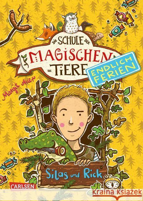 Die Schule der magischen Tiere - Endlich Ferien - Silas und Rick Auer, Margit 9783551653321 Carlsen - książka