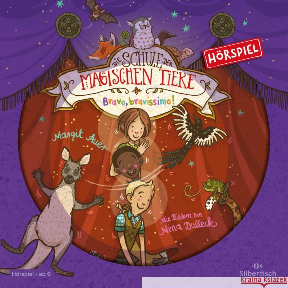 Die Schule der magischen Tiere - Hörspiele 13: Bravo, bravissimo! Das Hörspiel, 1 Audio-CD Auer, Margit 9783745604351 Silberfisch - książka